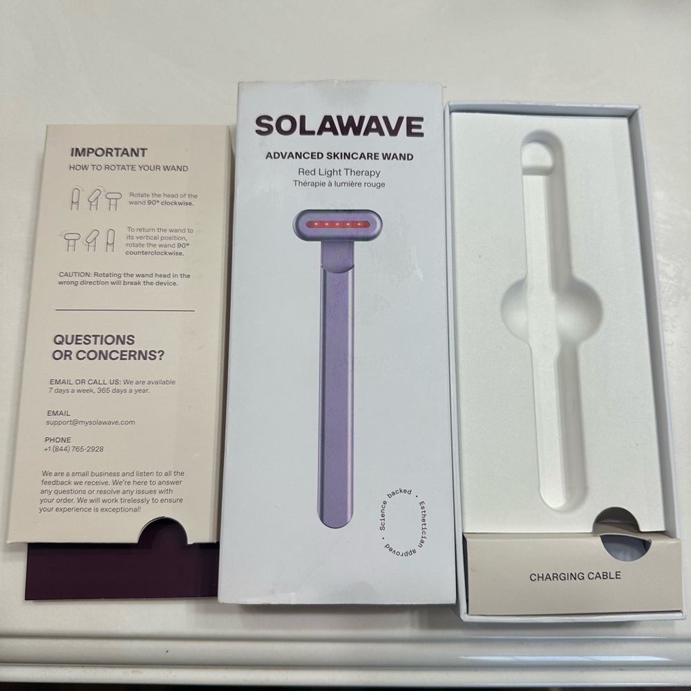 Solawave Purple Skincare Wand